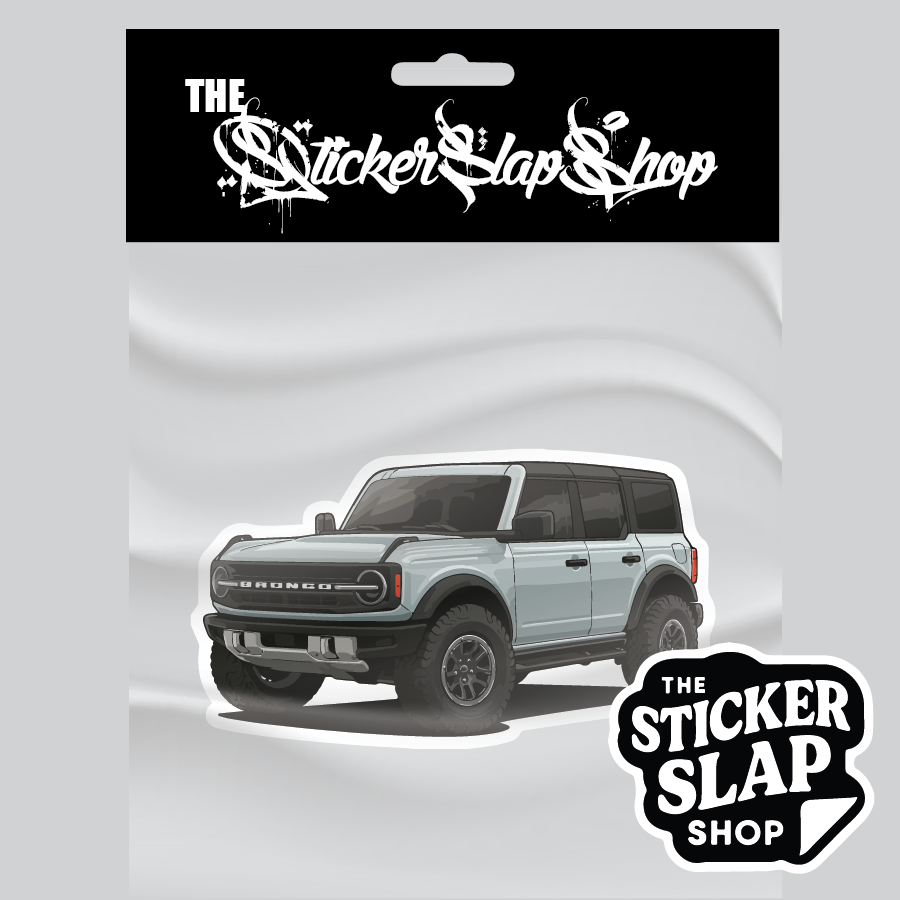Ford Bronco 6th gen sticker