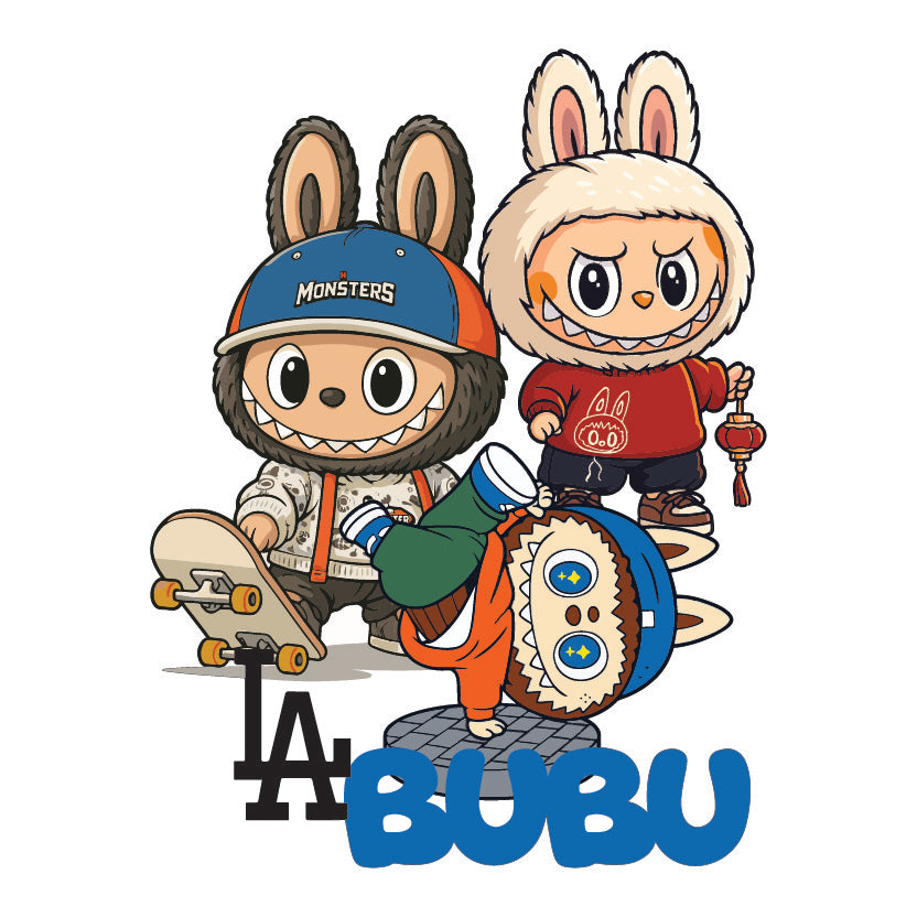 Red Labubu Sticker Labubu Stickers | Custom Vinyl | Die Cut Stickers – The Sticker Slap Shop