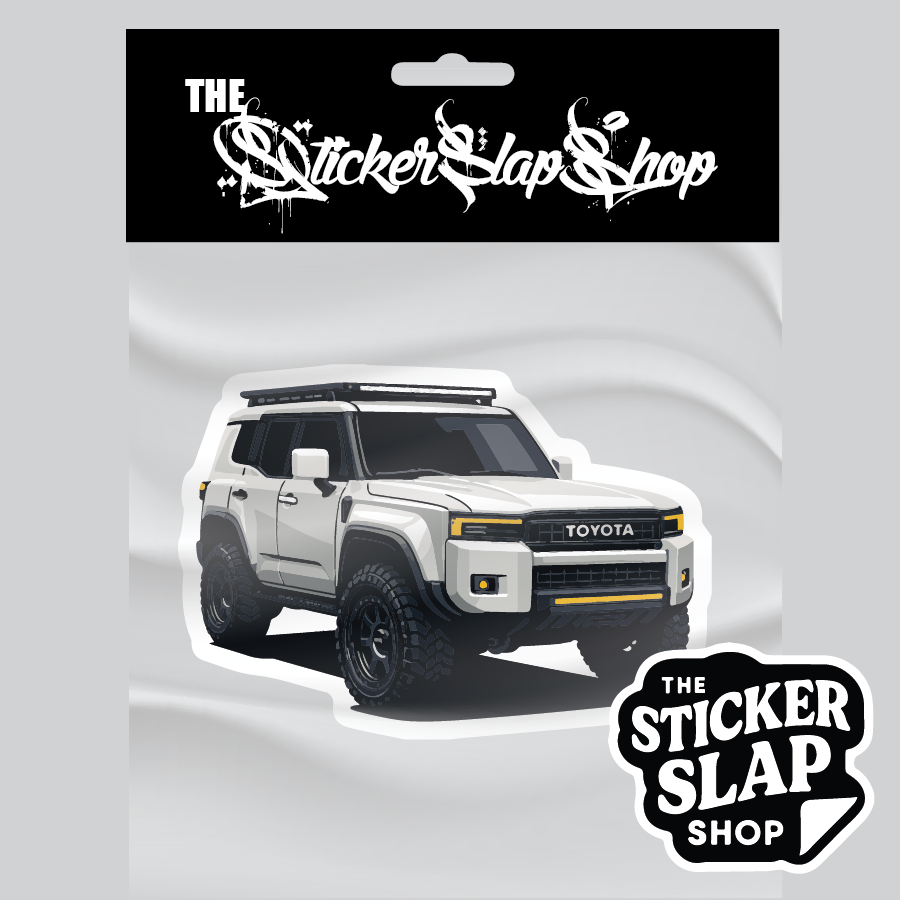 8th Gen Toyota Land Cruiser | Off Road Vinyl Sticker | Toyota – The ...