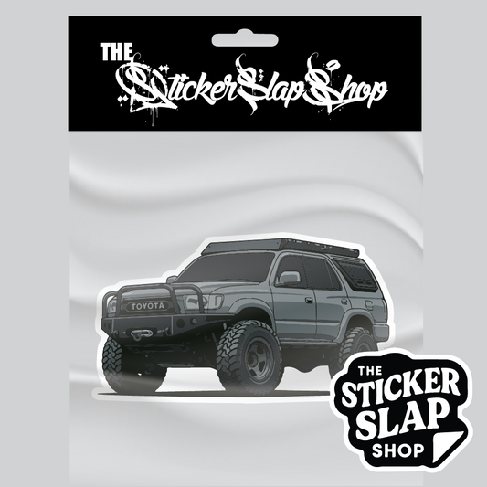 2nd Gen Gray 4runner Sticker