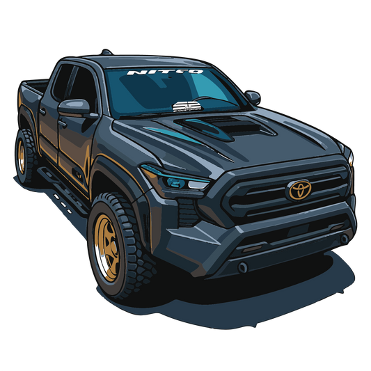 Custom Toyota Tacoma Sticker