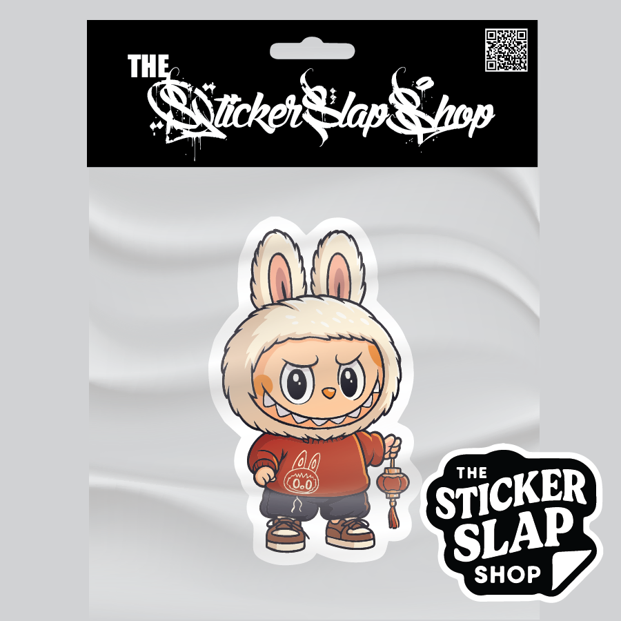 Best of Luck Chinese New Year Labubu Sticker