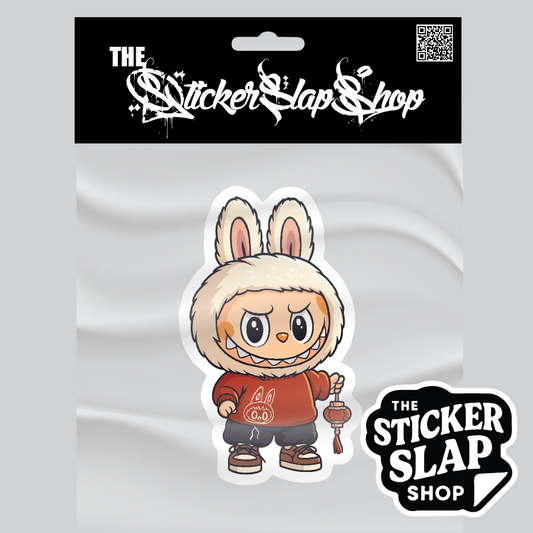 Best of Luck Chinese New Year Labubu Sticker