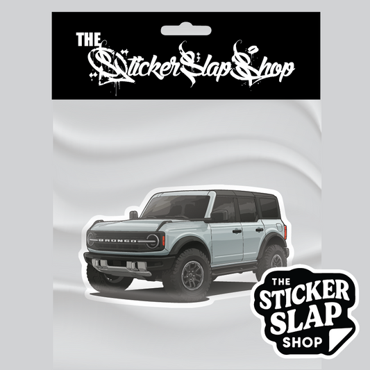 Ford Bronco 6th gen sticker