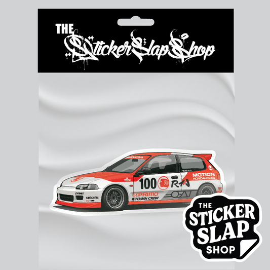Honda EG Hatchback Civic Sticker