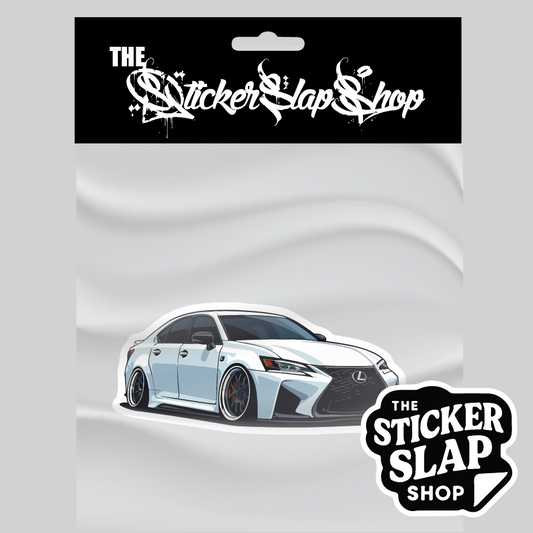 Lexus GS Aimgain sticker