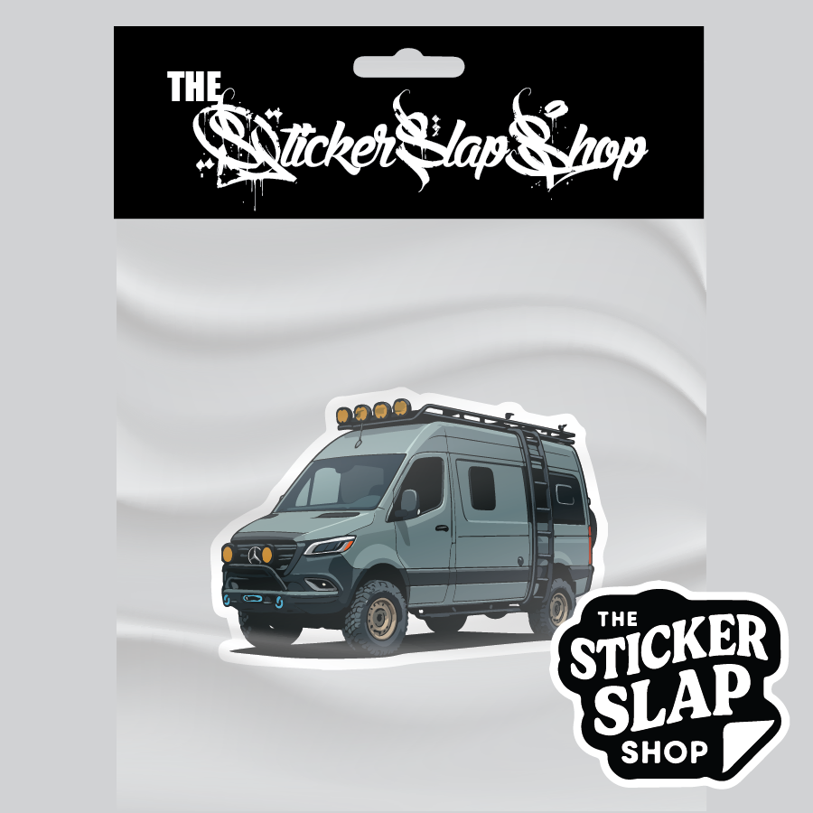 Merdes Sprinter Overland Rig sticker