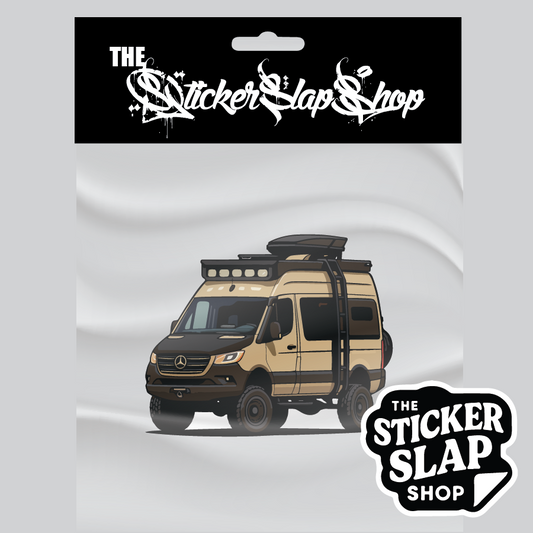 Mercedes Sprinter Overland Rig sticker