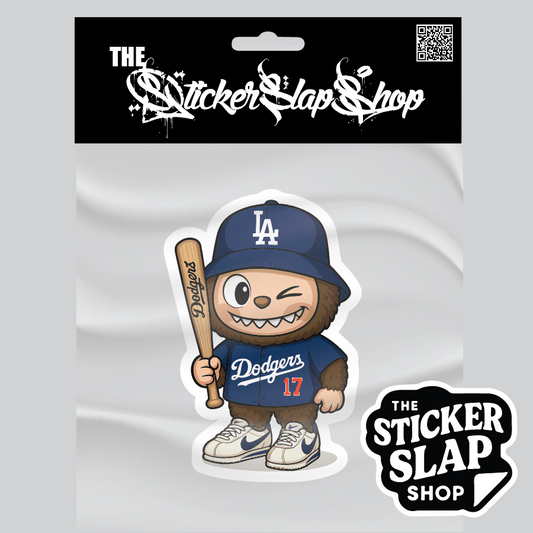 Shohei Ohtani Dodgers Labubu sticker