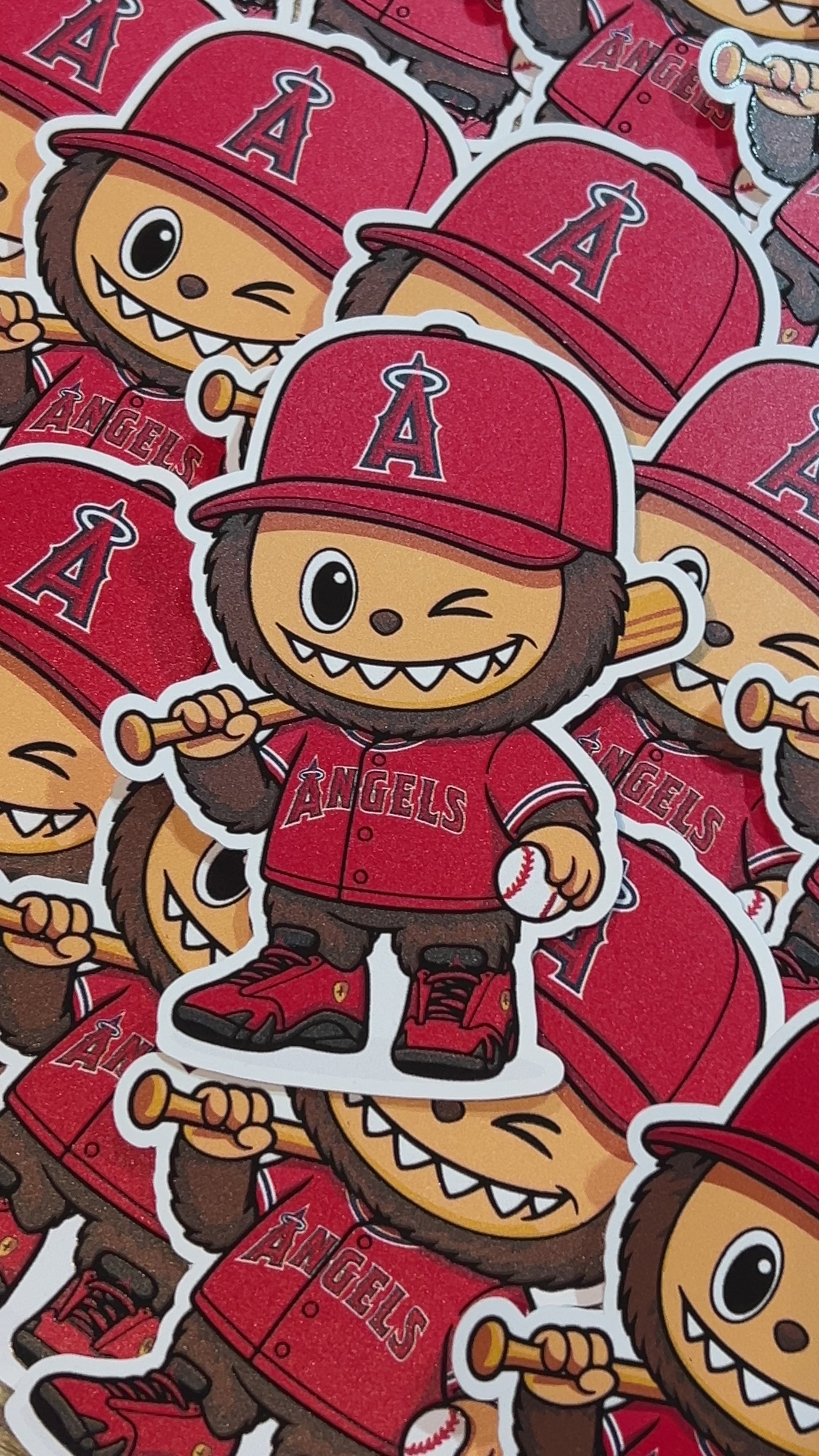 ANAHEIM ANGELS LABUBU