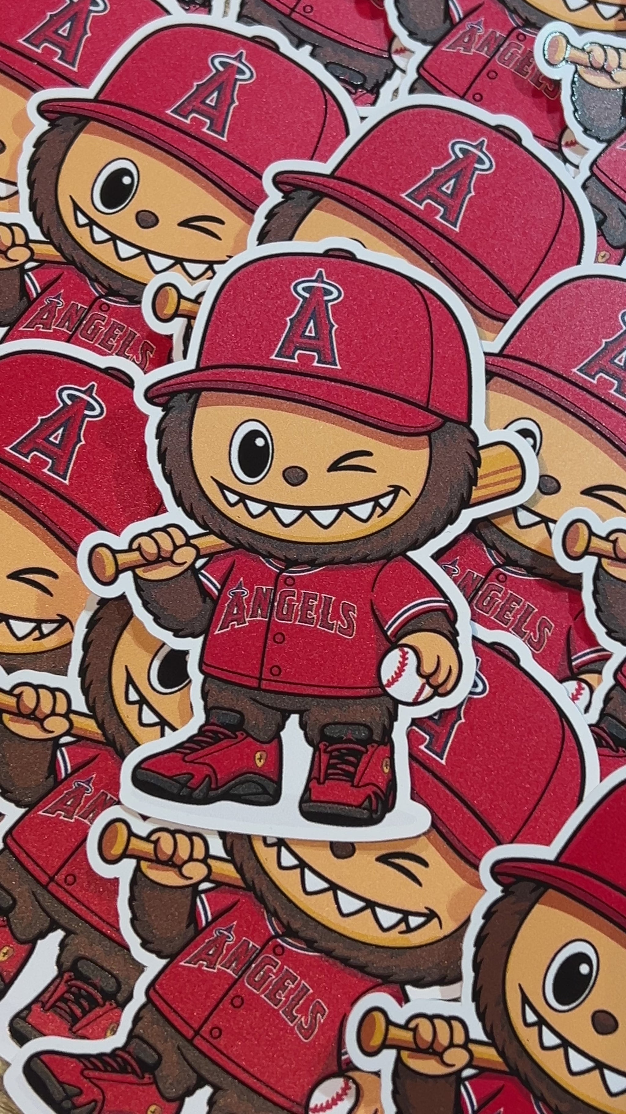 ANAHEIM ANGELS LABUBU