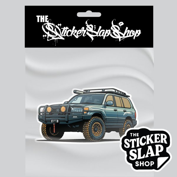 Toyota Land Cruiser 100 Series | Custom Stickers | Overland Decal – The ...