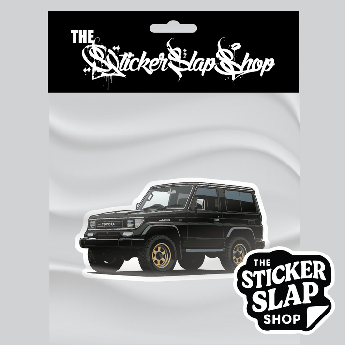 Toyota 2 Door Land Cruiser Prado Sticker | Off Road Vinyl Decal – The ...