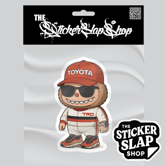 Toyota Racing Development Labubu Stickere